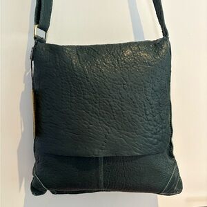 Maxon Collection Forest Green Textured Handbag. New with Tags.